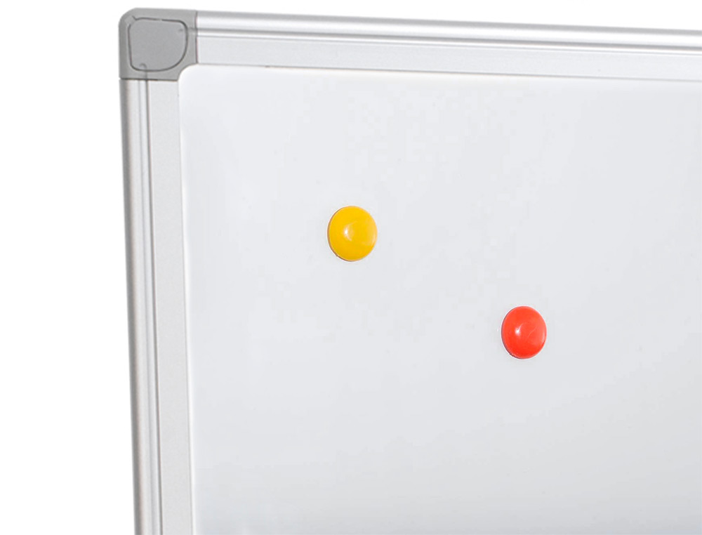 QUADRO BRANCO Q-CONNECT MAGNETICO C/CAIXILHO EM ALUMINIO 120X90 CM