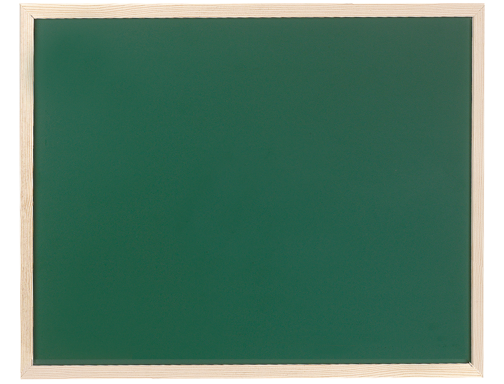 QUADRO VERDE Q-CONNECT GIZ MOLDURA MADEIRA SEM PRATELEIRA 90X60 CM