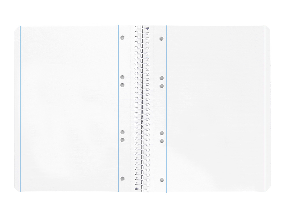 CADERNO ESPIRAL LIDERPAPEL CAPA AZUL MICRO 80 F DIN A5 LISO