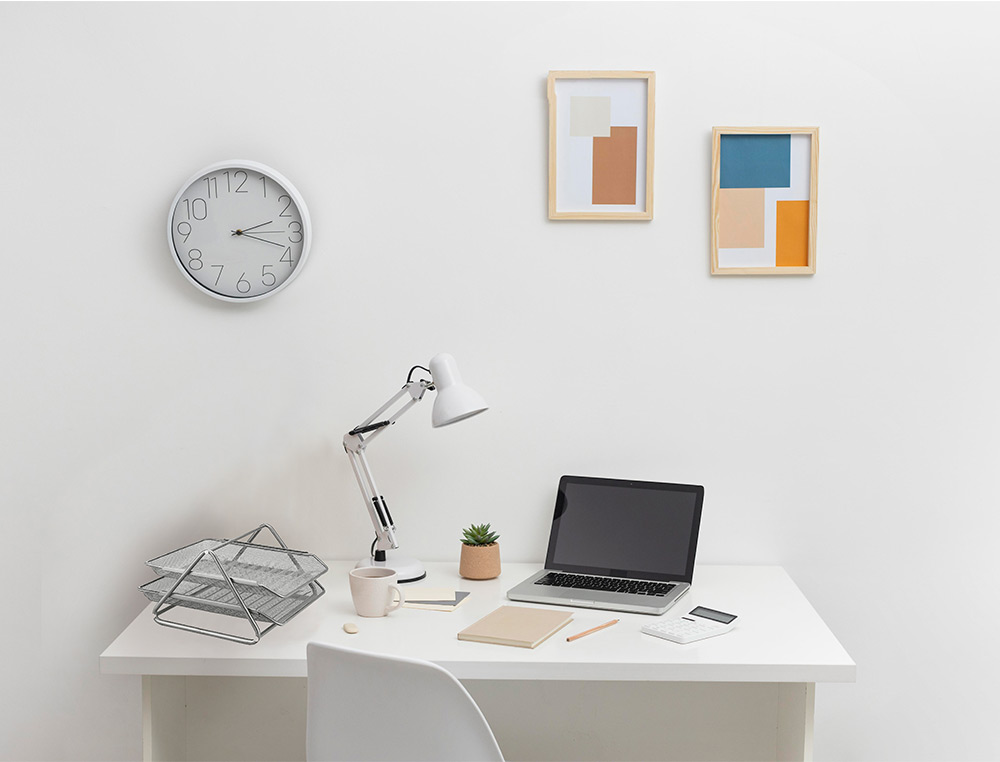 CONJUNTO 2 TABULEIROS DE SECRETARIA Q-CONNECT EM REDE METALICA, COR CINZA 300X185X350MM