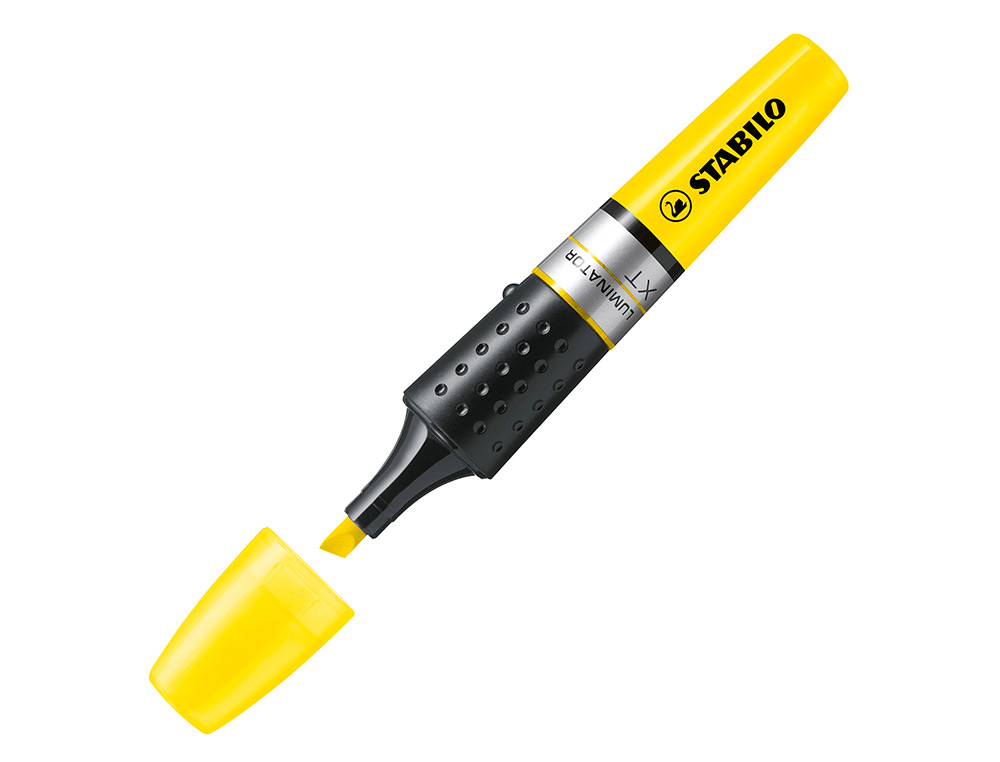 MARCADOR FLUORESCENTE STABILO BOSS LUMINATOR AMARELO TINTA LUQUIDA