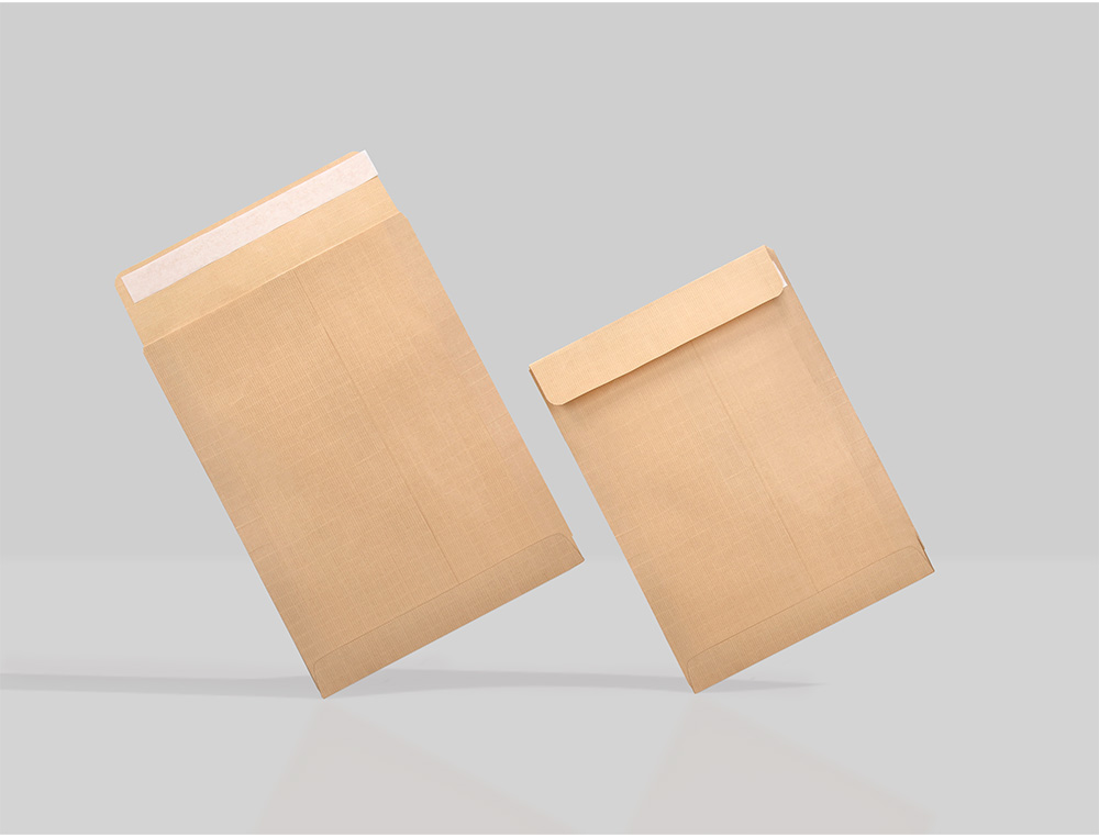 ENVELOPE LIDERPAPEL N.7 BOLSA DIN A4 C4 CASTANHO 229X324 MM TIRA DE SILICONE PACK DE 250 UNIDADES