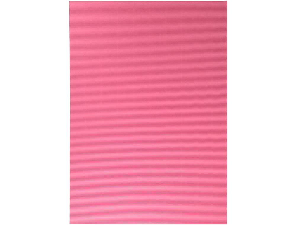 CARTAO ONDULADO LIDERPAPEL 320GR 50X70 CM ROSA
