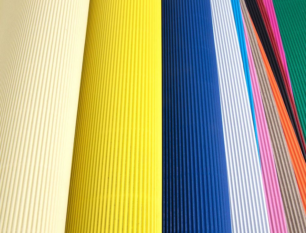 CARTAO ONDULADO LIDERPAPEL 320GR 50X70 CM AMARELO