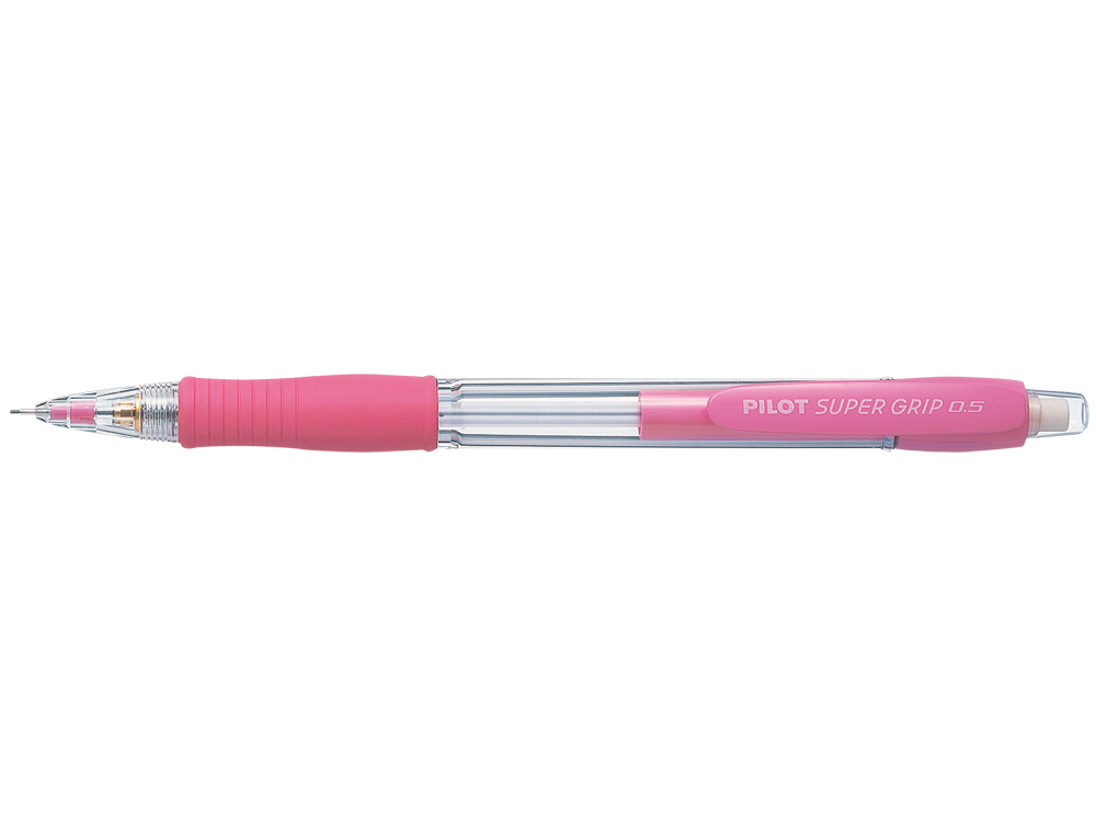 LAPISEIRA PILOT SUPER GRIP ROSA 0,5 MM COM GRIP
