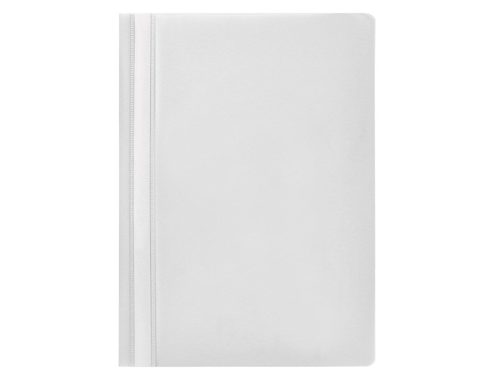 BOLSA DOSSIER Q-CONNECT FASTENER EM PLASTICO DIN A4 BRANCO