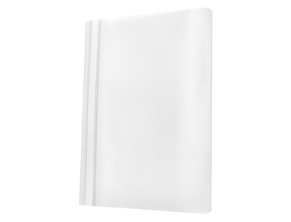 BOLSA DOSSIER Q-CONNECT FASTENER EM PLASTICO DIN A4 BRANCO
