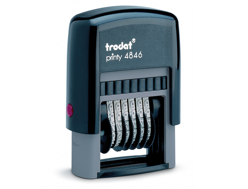 NUMERADOR MANUAL TRODAT 6 BANDAS 4 MM