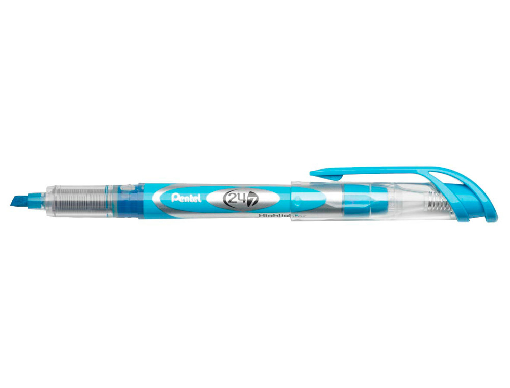 MARCADOR FLUORESCENTE PENTEL SL12 AZUL