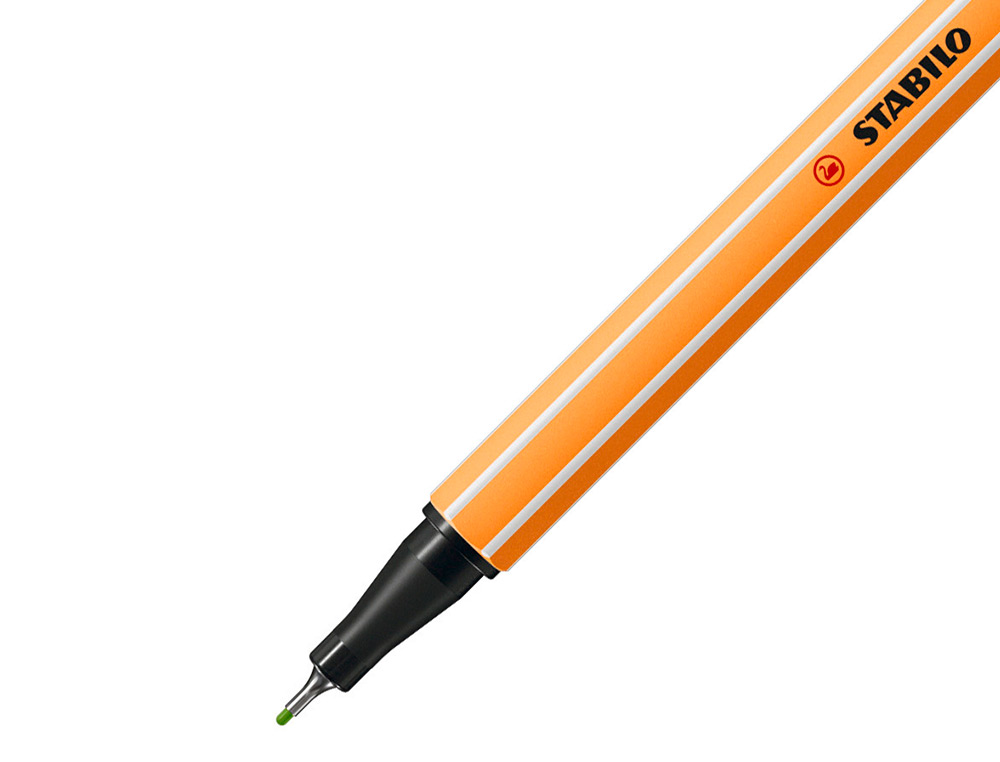 MARCADOR STABILO PONTA DE FIBRA POINT 88 VERDE MAA 0,4 MM