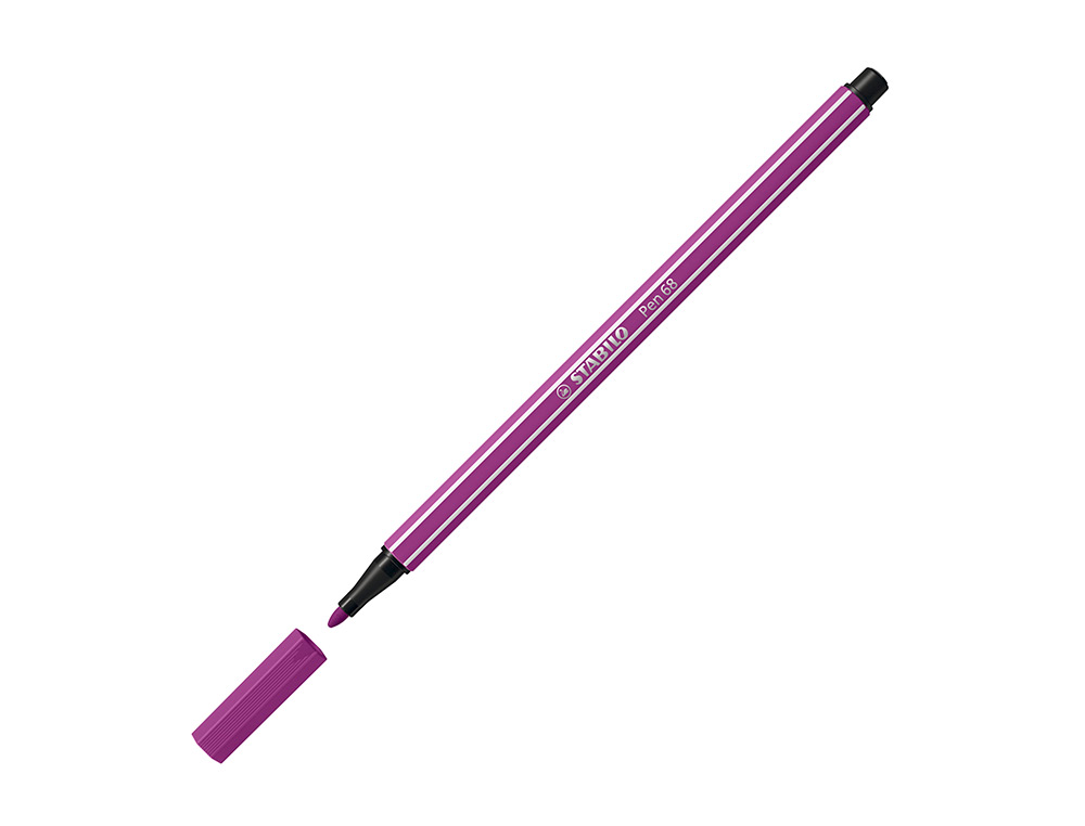 MARCADOR STABILO AGUARELAVEL PEN 68 LILAS 1 MM