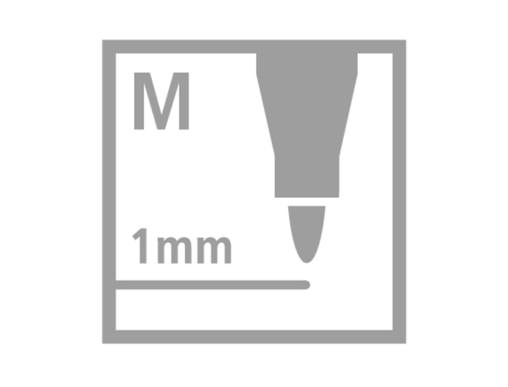 MARCADOR STABILO AGUARELAVEL PEN 68 LILAS 1 MM