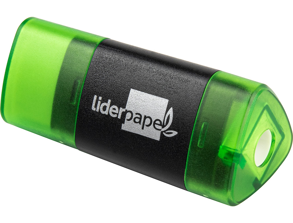 BORRACHA LIDERPAPEL TRIANGULAR COM APARA LAPIS