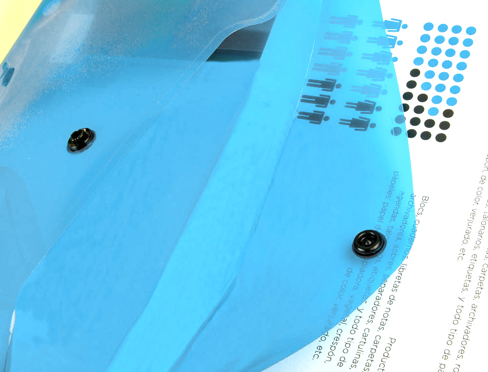 BOLSA PORTA DOCUMENTOS LIDERPAPEL COM MOLA DIN A4 4 CORES SORTIDAS