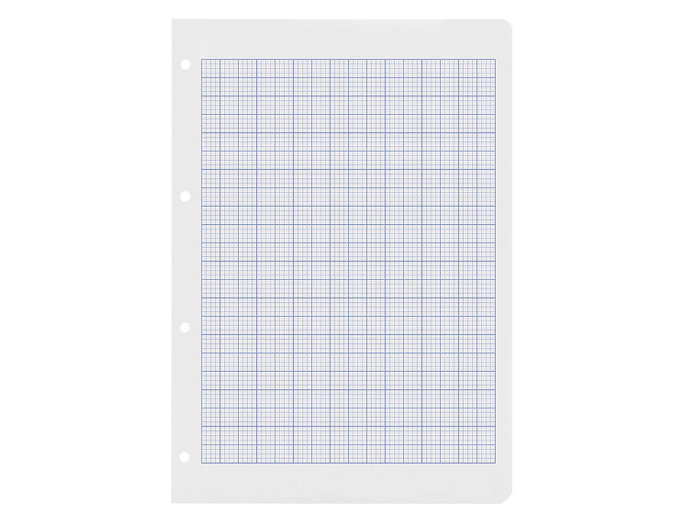 RECAMBIO LIDERPAPEL FOLIO 100 H. RAYADO N 46 4 TALADROS 60 GR.