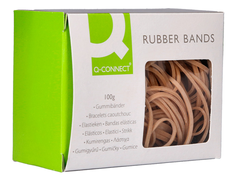 ELASTICOS Q-CONNECT 100 GR NUMERO 10
