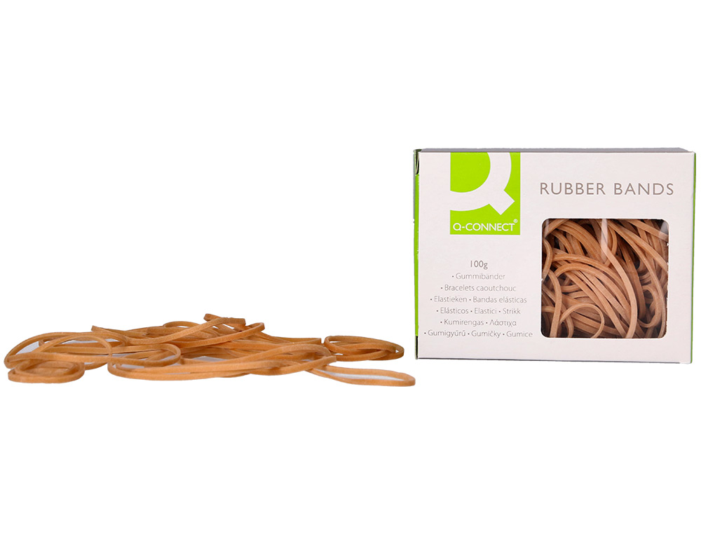 ELASTICOS Q-CONNECT 100 GR NUMERO 10