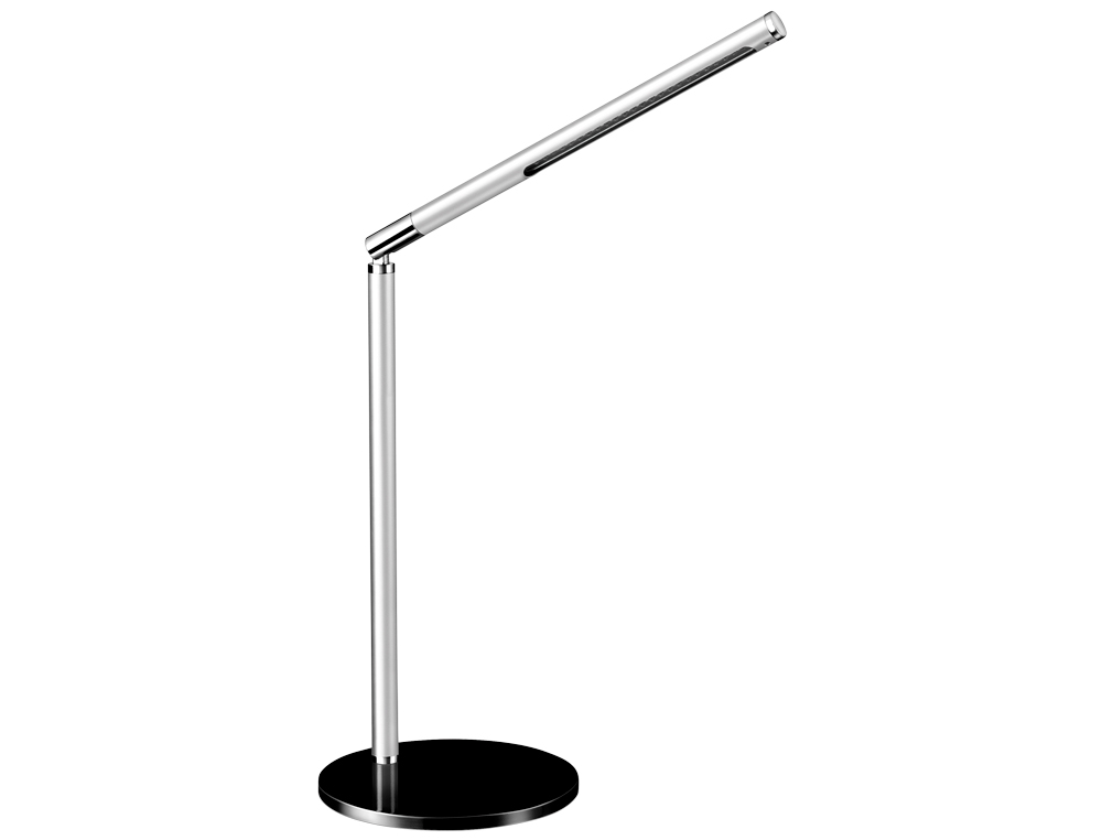 CANDEEIRO DE ESCRITORIO CEP ECOLINE DE ALUMINIO E ACO COM LUZ LED