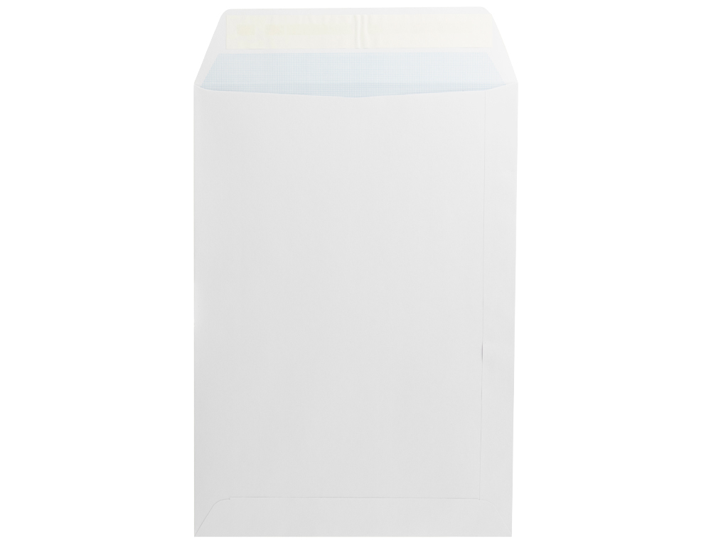 ENVELOPE LIDERPAPEL N.10 BOLSA FOLIO PROLONGADO BRANCO 250X353 MM TIRA DE SILICONE PACK DE 25 UNIDADES