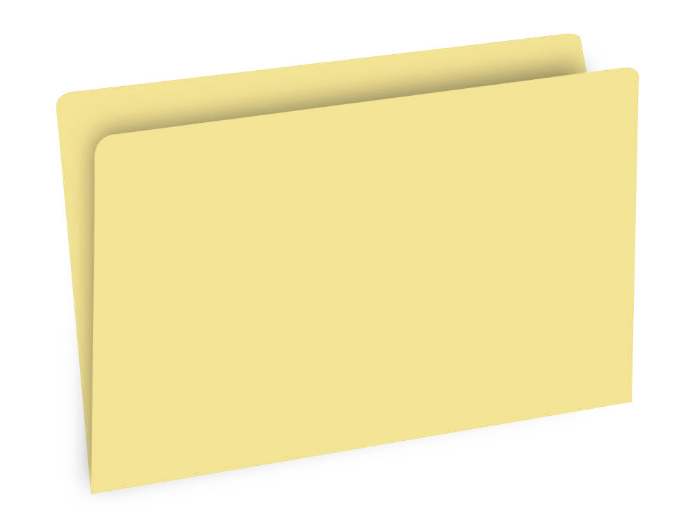 CLASSIFICADOR GIO DE CARTOLINA FOLIO AMARELO PASTEL 180 G/M2