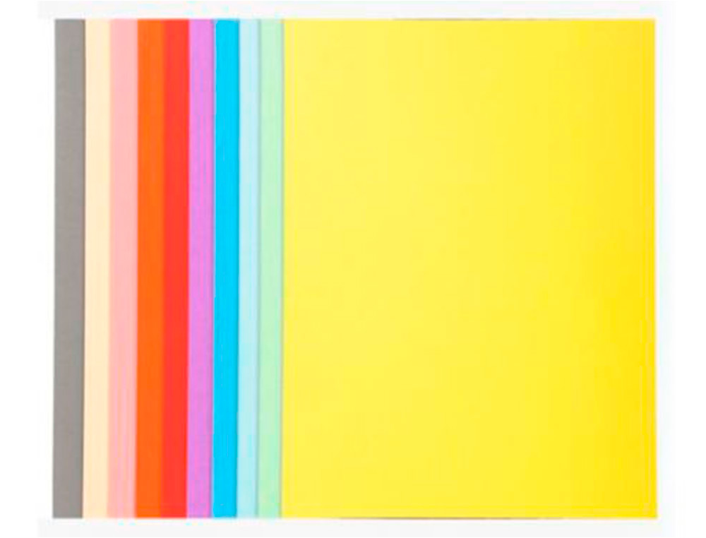CLASSIFICADOR GIO DE CARTOLINA FOLIO AMARELO PASTEL 180 G/M2