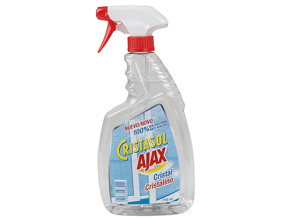 LIMPA VIDROS LIQUIDO CRISTASOL CRISTALINO COM PULVERIZADOR 750 ML