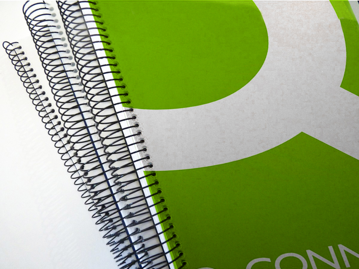 ESPIRAL Q-CONNECT METALICA 64 5:1 28MM 1,2MM CAIXA DE 50 UNIDADES