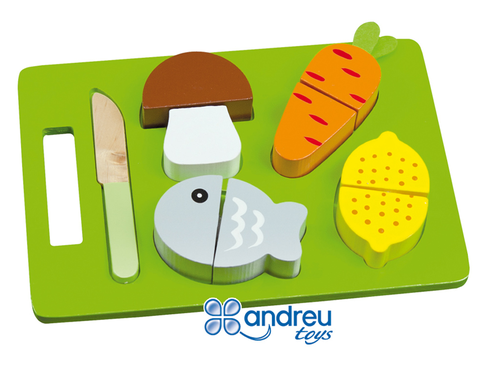 CONJUNTO AMBITOYS BANDEJA ALIMENTOS PARA CORTAR 21,4X15X3 CM