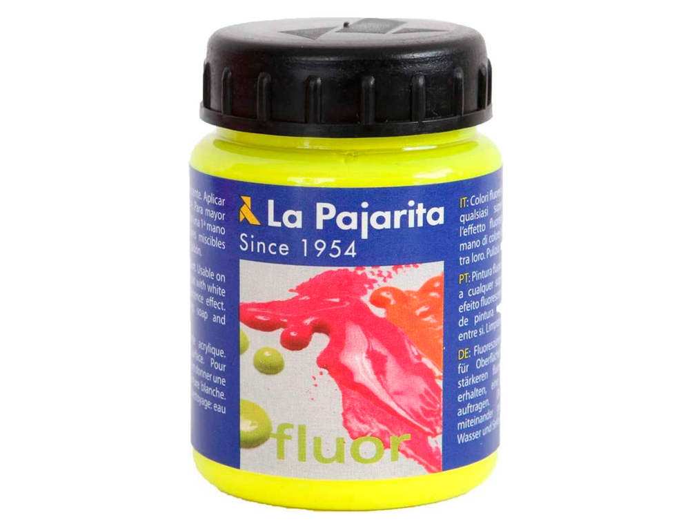 PINTURA LATEX LA PAJARITA F-01 AMARELO CANARIO 75ML
