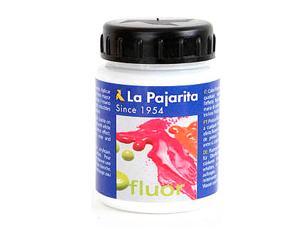 PINTURA LATEX LA PAJARITA F-00 BRANCO FLUORESCENTE 75ML