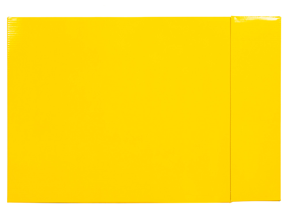 CAIXA PARA PASTA DE ARQUIVO LIDERPAPEL CARTAO FOLIO DOCUMENTA LOMBADA 82MM COR AMARELO