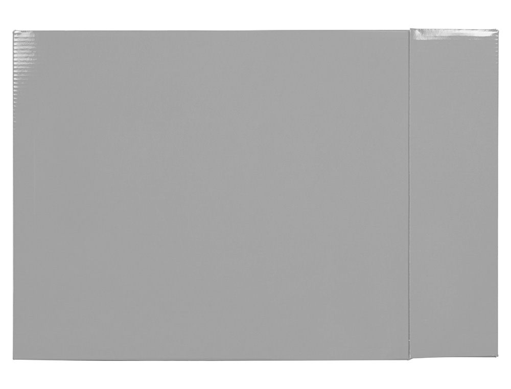 CAIXA PARA PASTA DE ARQUIVO DE ALAVANCA LIDERPAPEL DOCUMENTA DIN A4 LOMBADA 75 MM CINZA
