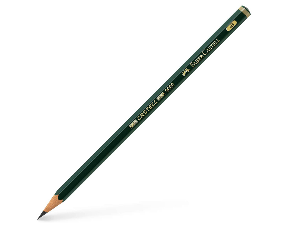 LAPIS DE GRAFITE FABER 9000 4B UNIDADE