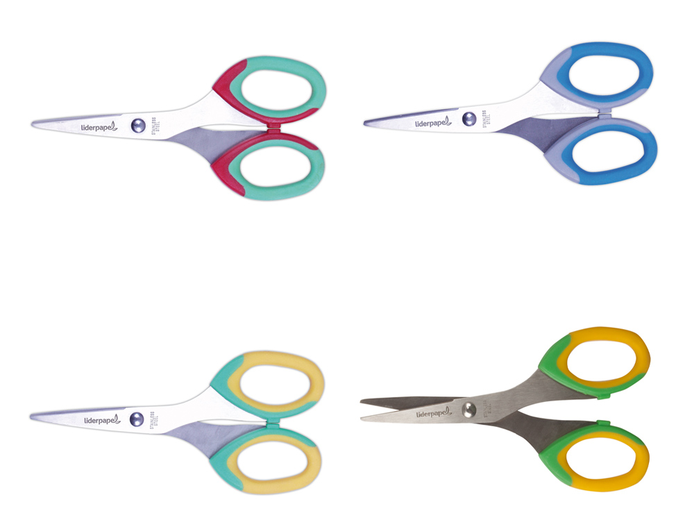 TESOURA ESCOLAR LIDERPAPEL -EXTRA SOFT UNIDADE