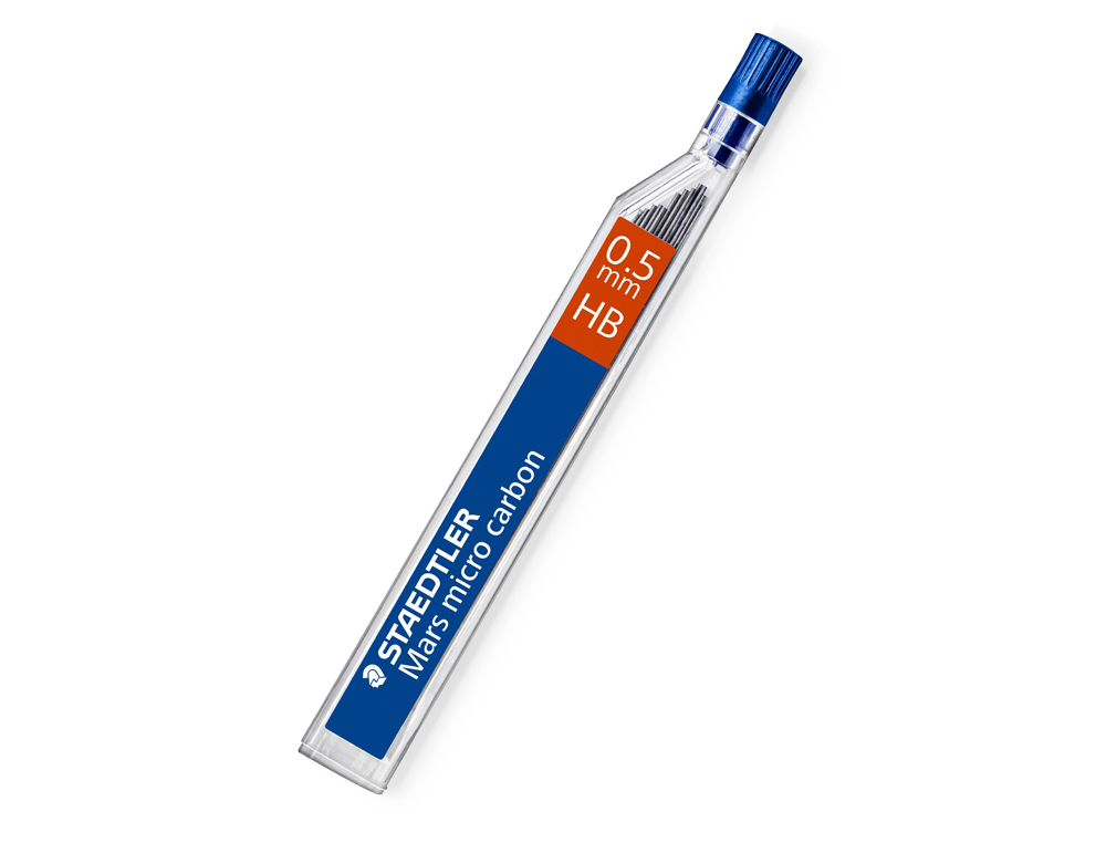 MINAS STAEDTLER MARS MICRO GRAFITE 0,5 MM HB TUBO COM 12 MINAS