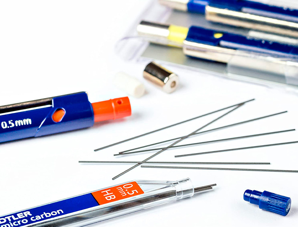 MINAS STAEDTLER MARS MICRO GRAFITE 0,5 MM HB TUBO COM 12 MINAS