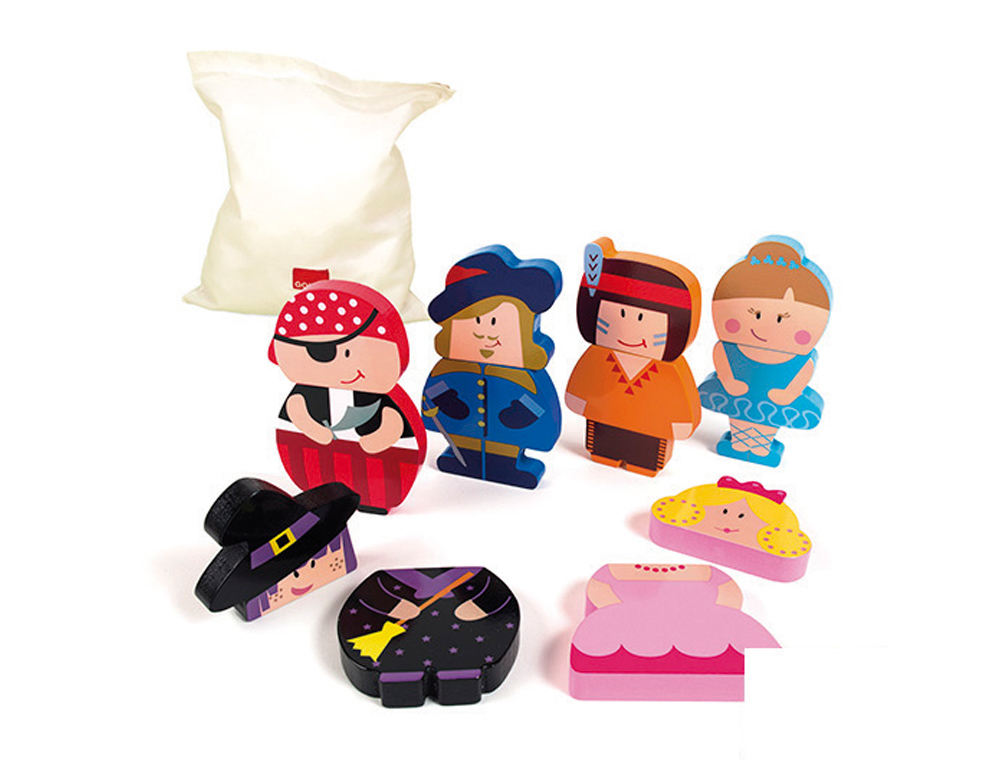 PUZZLE GOULA INFANTIL PERSONAGENS MAGNETICAS