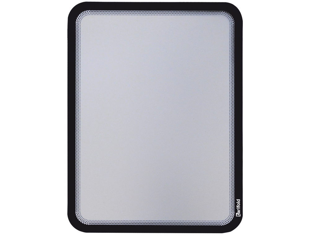 MOLDURA MAGNETICA TARIFOLD DIN A4 EM PVC COR PRETO PACK DE 2 UNIDADES