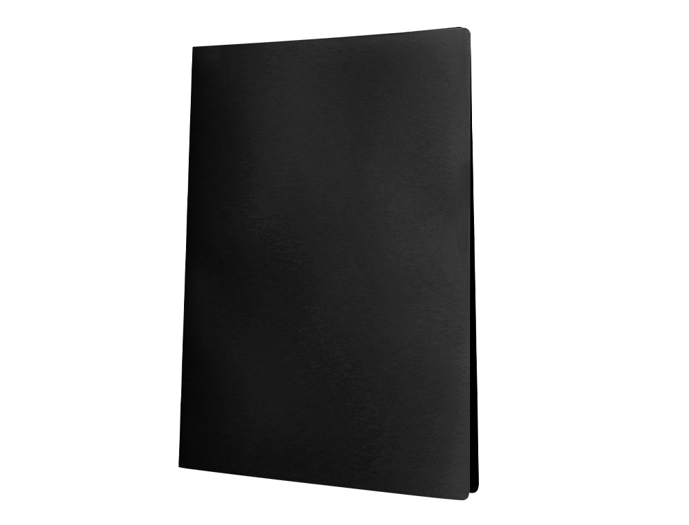 CAPA CATALOGO LIDERPAPEL 50 BOLSAS POLIPROPILENO FOLIO PRETO