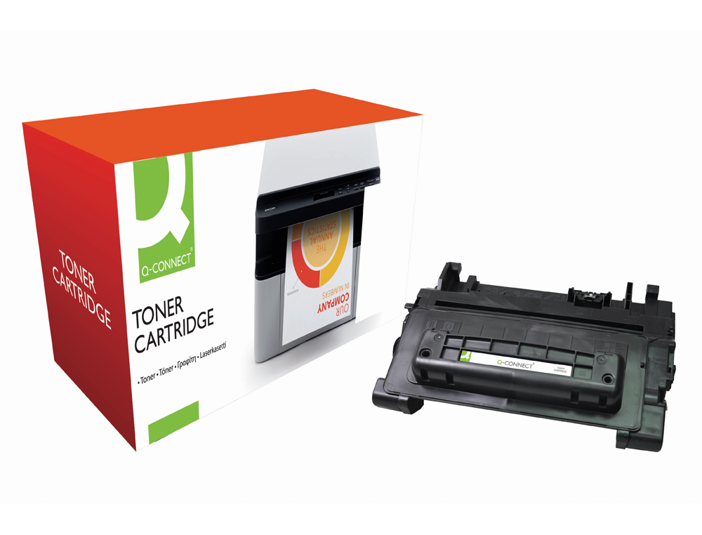 TONER Q-CONNECT COMPATIVEL HP CE390A PARA LASER JET PRETA10.000 PAG
