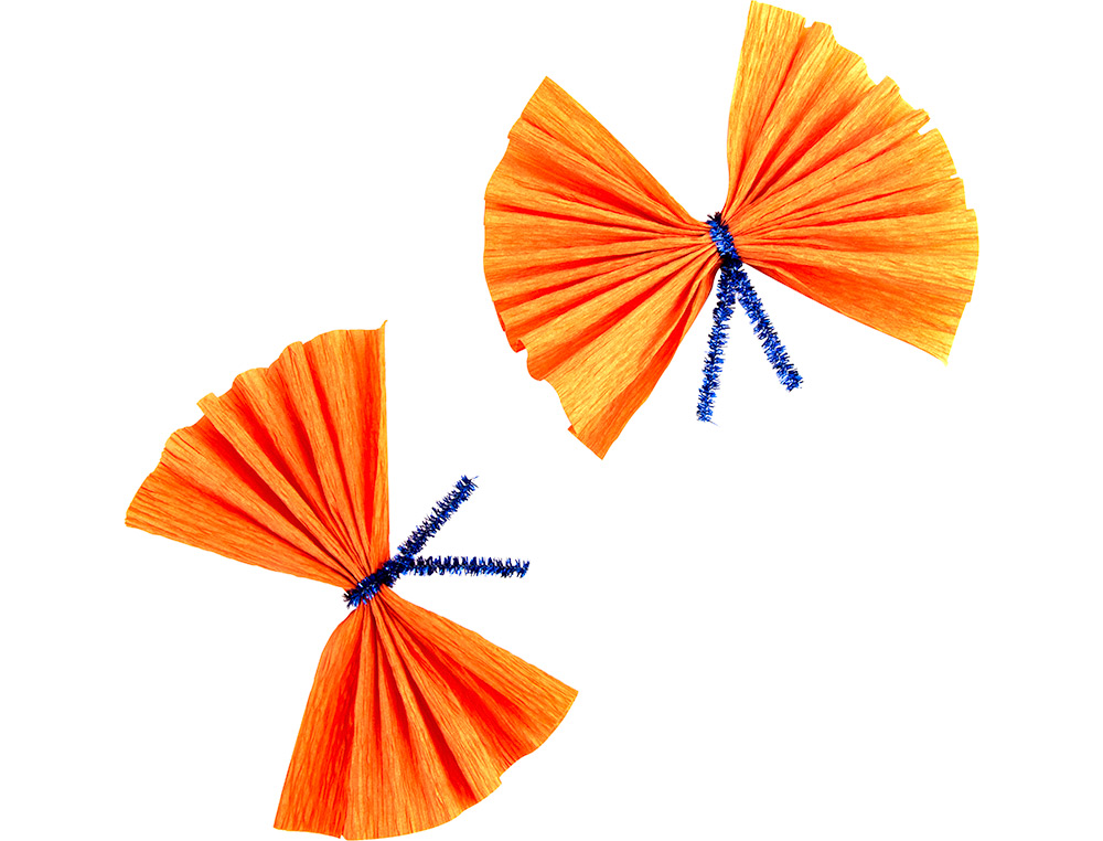 PAPEL CREPE FLORISTA LIDERPAPEL 50 CM X 2,5 M 85GR AMARELO