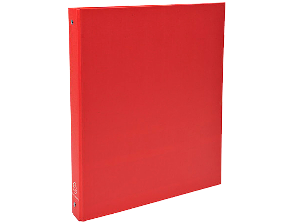 PASTA EXACOMPTA DE 4 ANEIS 30MM REDONDOS DIN A4 CARTAO FORRADO VERMELHO