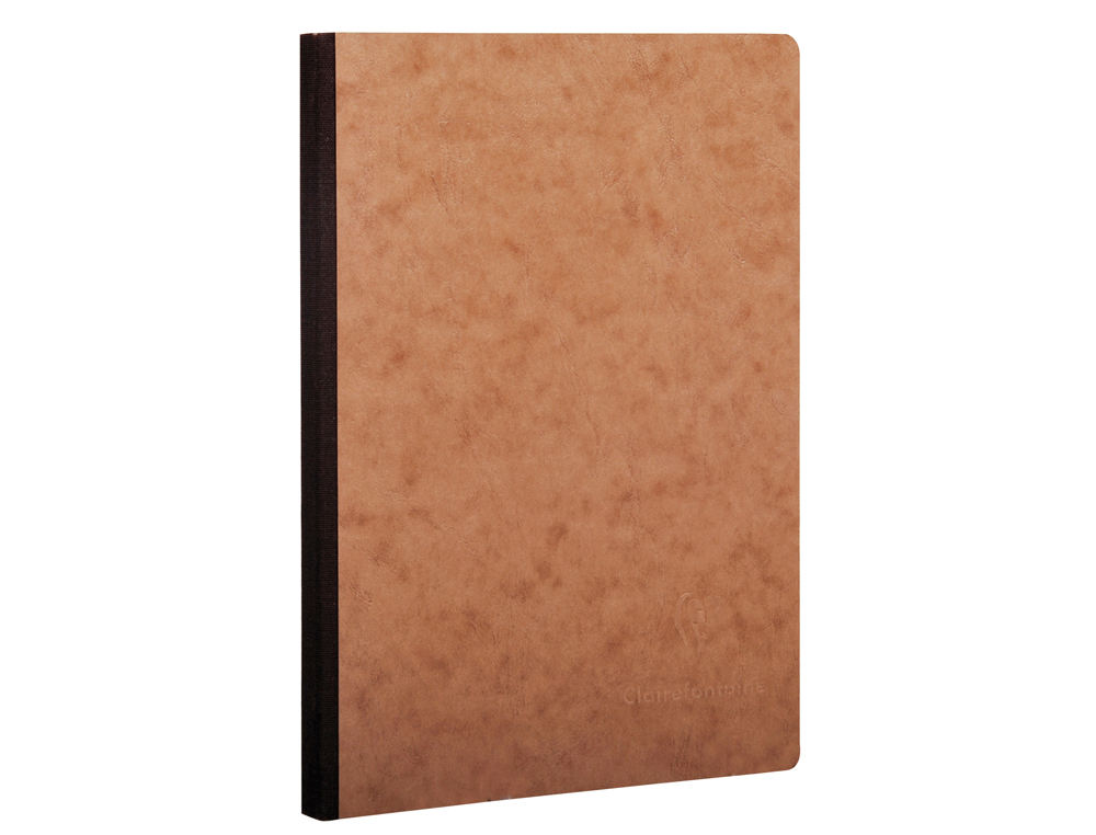 CADERNO CLAIREFONTAINE CAPA CARTOLINA DIN A4 QUADRICULADO 5 MM 96 FOLHAS COR KRAFT