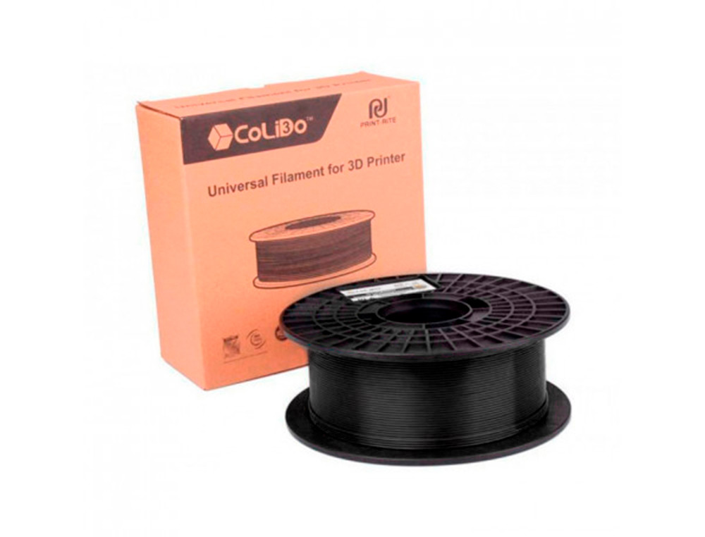 FILAMENTO 3D COLIDO GOLD PLA 1,75 MM 1 KG PRETO