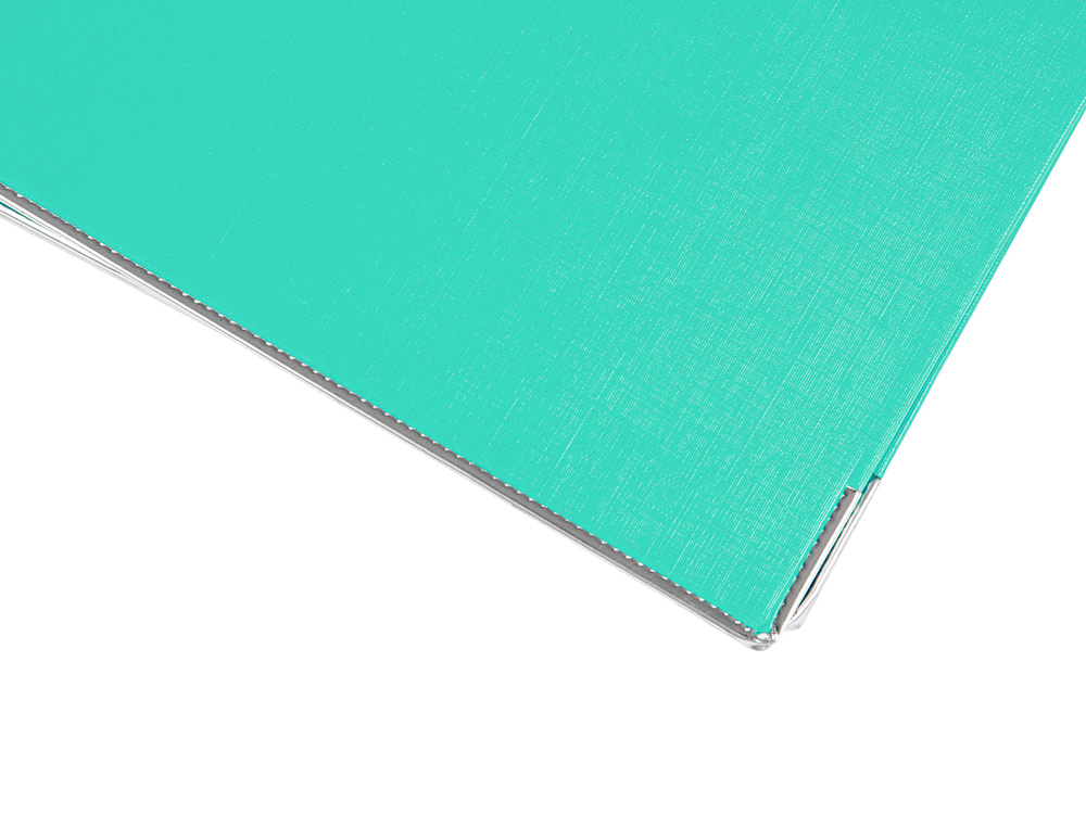 PASTA DE ARQUIVO DE ALAVANCA LIDERPAPEL DOCUMENTA PVC DIN A4 LOMBADA 52 MM VERDE CLARO