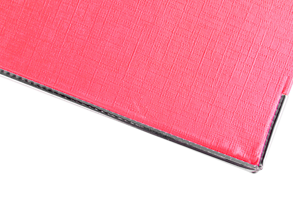 PASTA DE ARQUIVO DE ALAVANCA LIDERPAPEL DOCUMENTA PVC FOLIO LOMBADA 52 MM VERMELHO