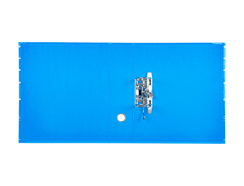 PASTA DE ARQUIVO DE ALAVANCA LIDERPAPEL FILING SYSTEM CARTAO FORRADO DIN A4 COM CAIXA CELESTE