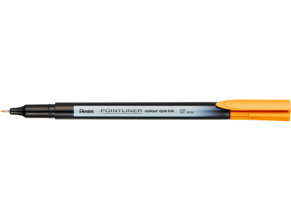 MARCADOR PENTEL DE FIBRA POINTLINER LARANJA SUNSET 0,4 MM