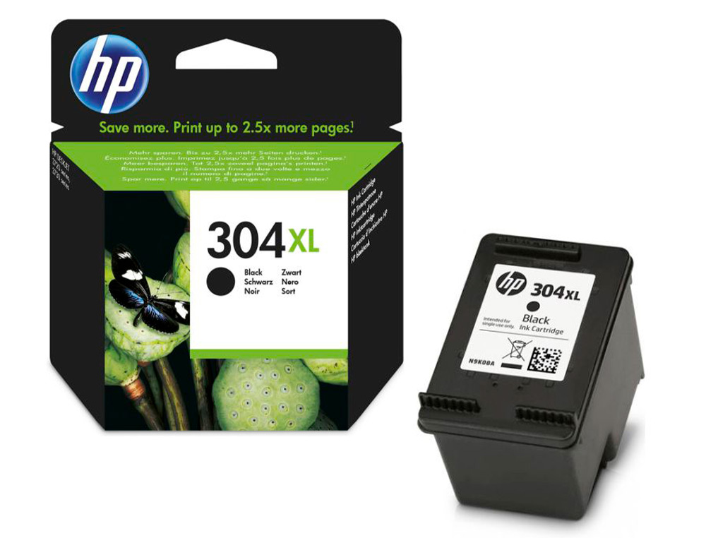 TINTEIRO HP 304 XL DESKJET 3000 / 3720 / 3730 PRETO 300 PAGINAS