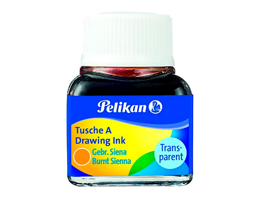 TINTA DA CHINA PELIKAN FRASCO 10ML SORTIDO DE 10 CORES